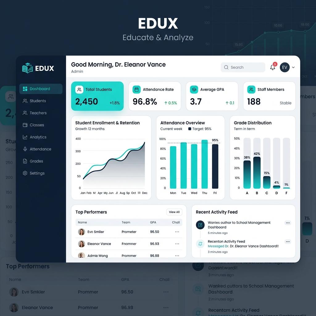 Laurel School Management Dashboard